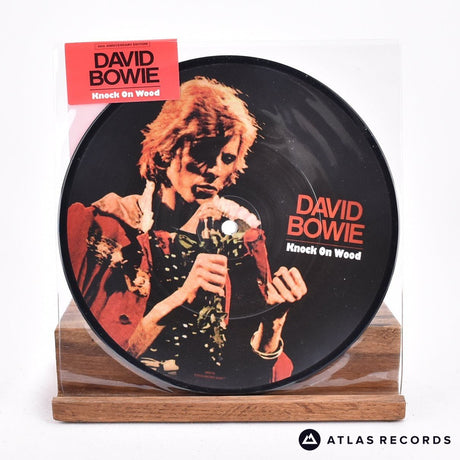 David Bowie Knock On Wood 7" Vinyl Record - Front Cover & Record
