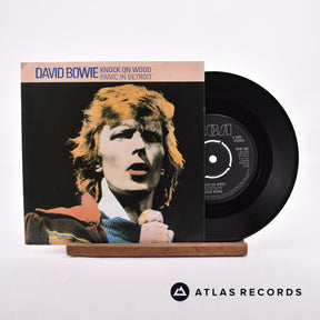 David Bowie Knock On Wood 7" Vinyl Record - Front Cover & Record