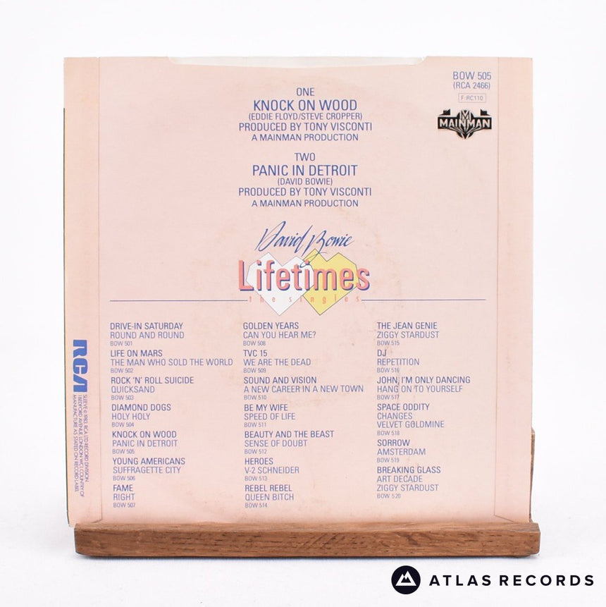 David Bowie - Knock On Wood - 7" Vinyl Record - VG+/VG+