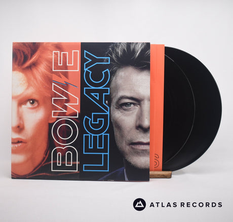 David Bowie Legacy Double LP Vinyl Record - Front Cover & Record