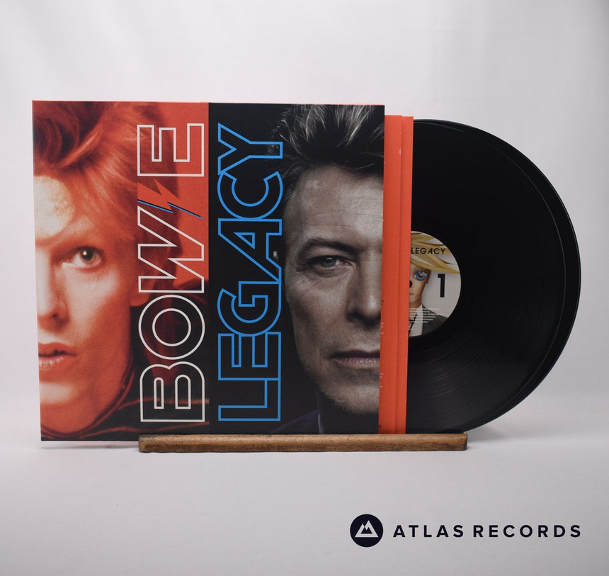 David Bowie Legacy Double LP Vinyl Record - Front Cover & Record