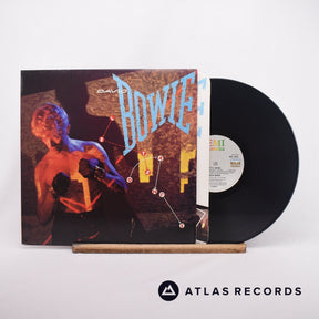 David Bowie Let's Dance LP Vinyl Record - Front Cover & Record