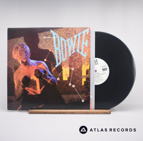 David Bowie Let's Dance LP Vinyl Record - Front Cover & Record
