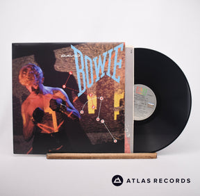 David Bowie Let's Dance LP Vinyl Record - Front Cover & Record