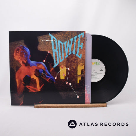 David Bowie Let's Dance LP Vinyl Record - Front Cover & Record