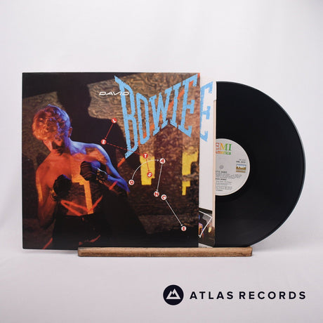 David Bowie Let's Dance LP Vinyl Record - Front Cover & Record