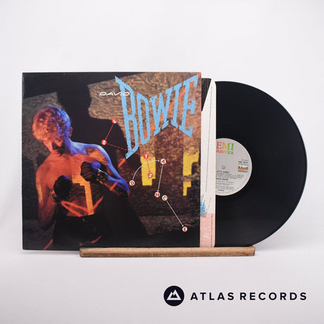 David Bowie Let's Dance LP Vinyl Record - Front Cover & Record