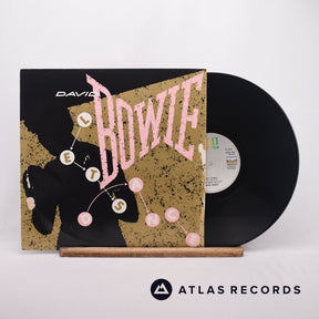 David Bowie Let's Dance 12" Vinyl Record - Front Cover & Record