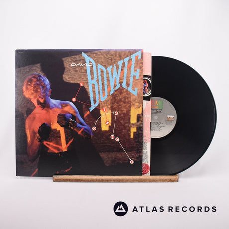 David Bowie Let's Dance LP Vinyl Record - Front Cover & Record