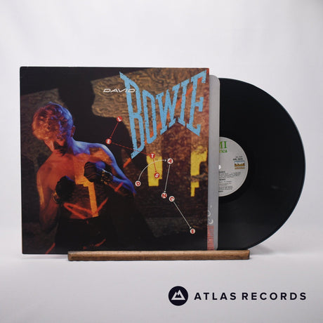 David Bowie Let's Dance LP Vinyl Record - Front Cover & Record