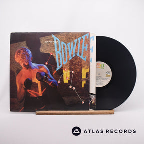 David Bowie Let's Dance LP Vinyl Record - Front Cover & Record