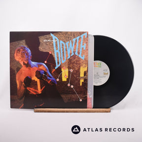 David Bowie Let's Dance LP Vinyl Record - Front Cover & Record