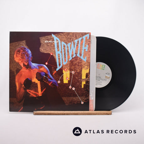 David Bowie Let's Dance LP Vinyl Record - Front Cover & Record