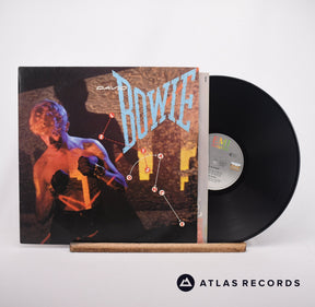 David Bowie Let's Dance LP Vinyl Record - Front Cover & Record