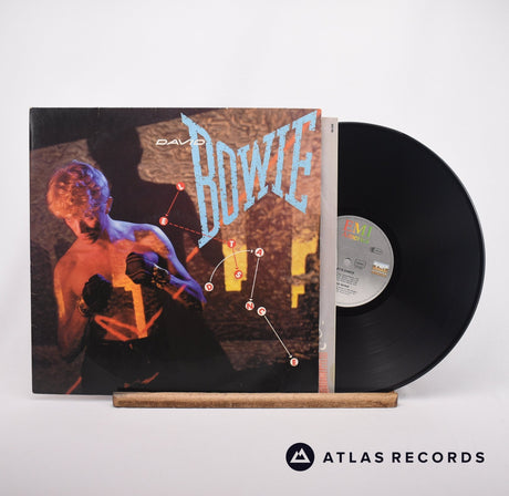 David Bowie Let's Dance LP Vinyl Record - Front Cover & Record