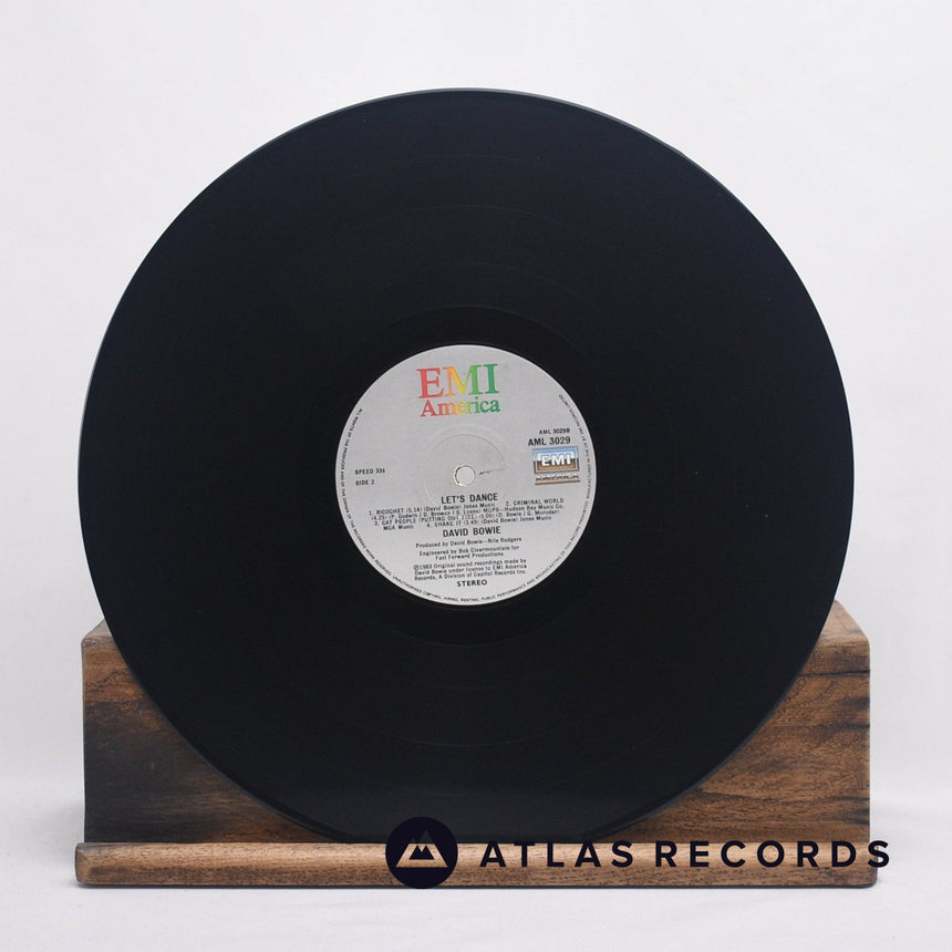 David Bowie - Let's Dance - A-3 B-2 LP Vinyl Record - EX/EX