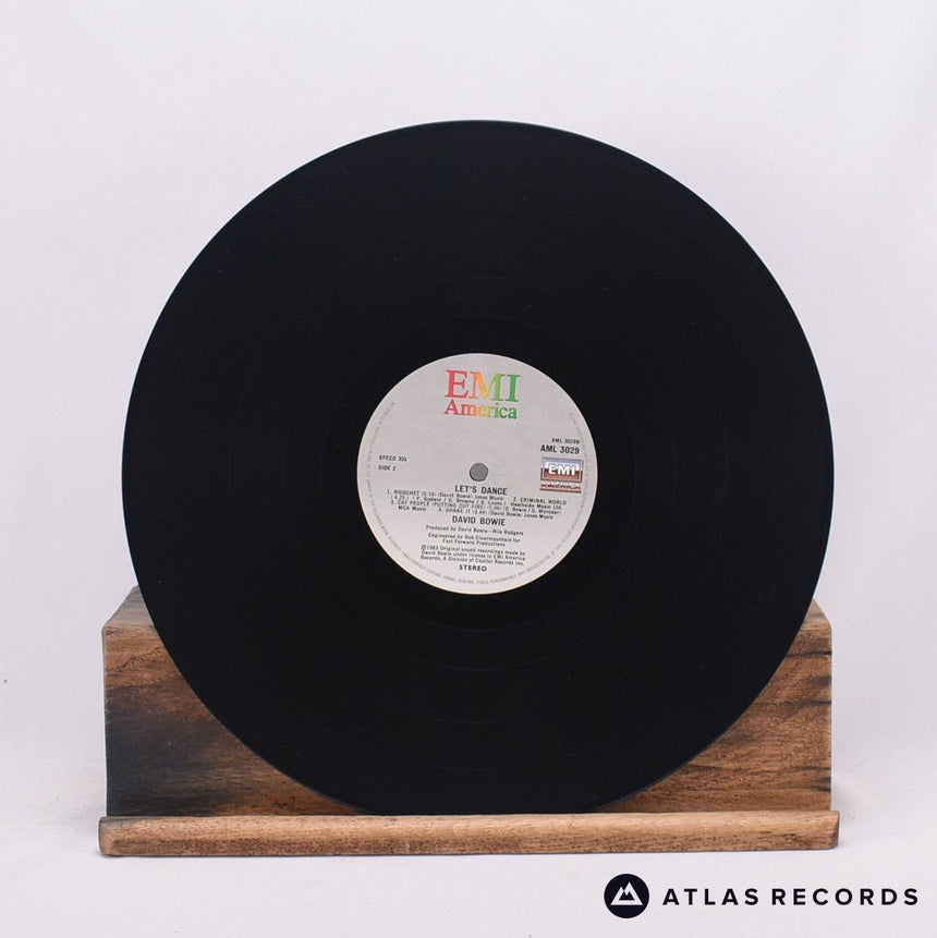 David Bowie - Let's Dance - A-2 B-1 LP Vinyl Record - EX/EX
