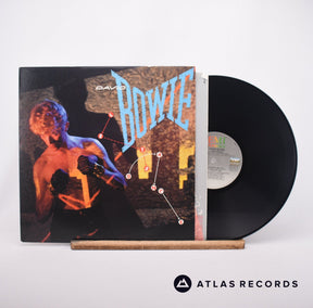 David Bowie Let's Dance LP Vinyl Record - Front Cover & Record