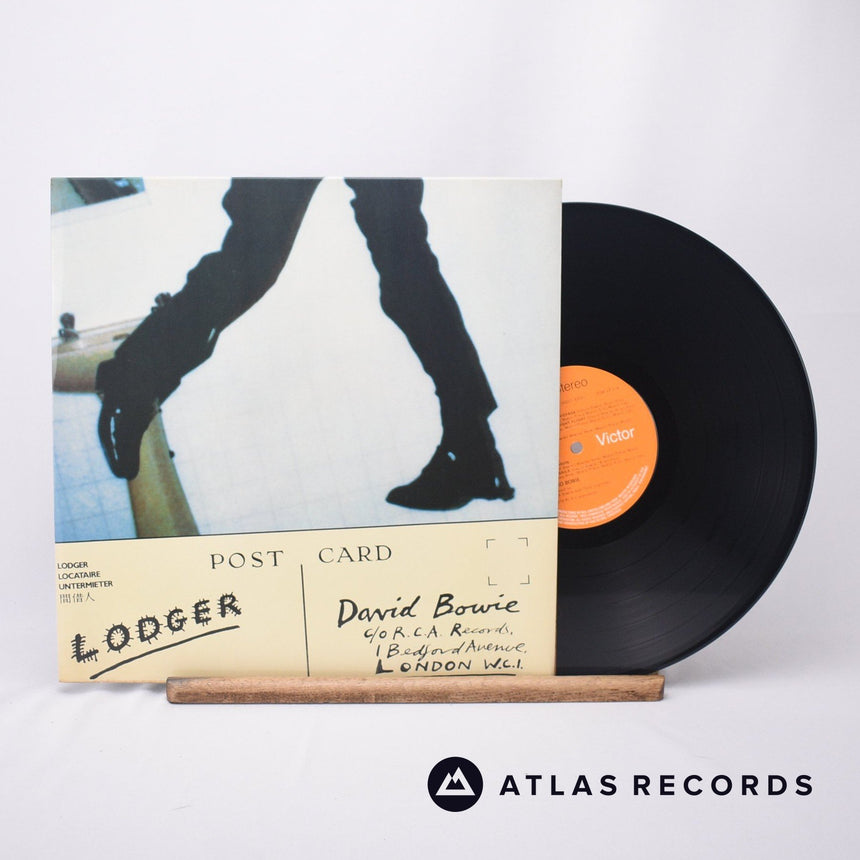 David Bowie Lodger LP Vinyl Record - Front Cover & Record