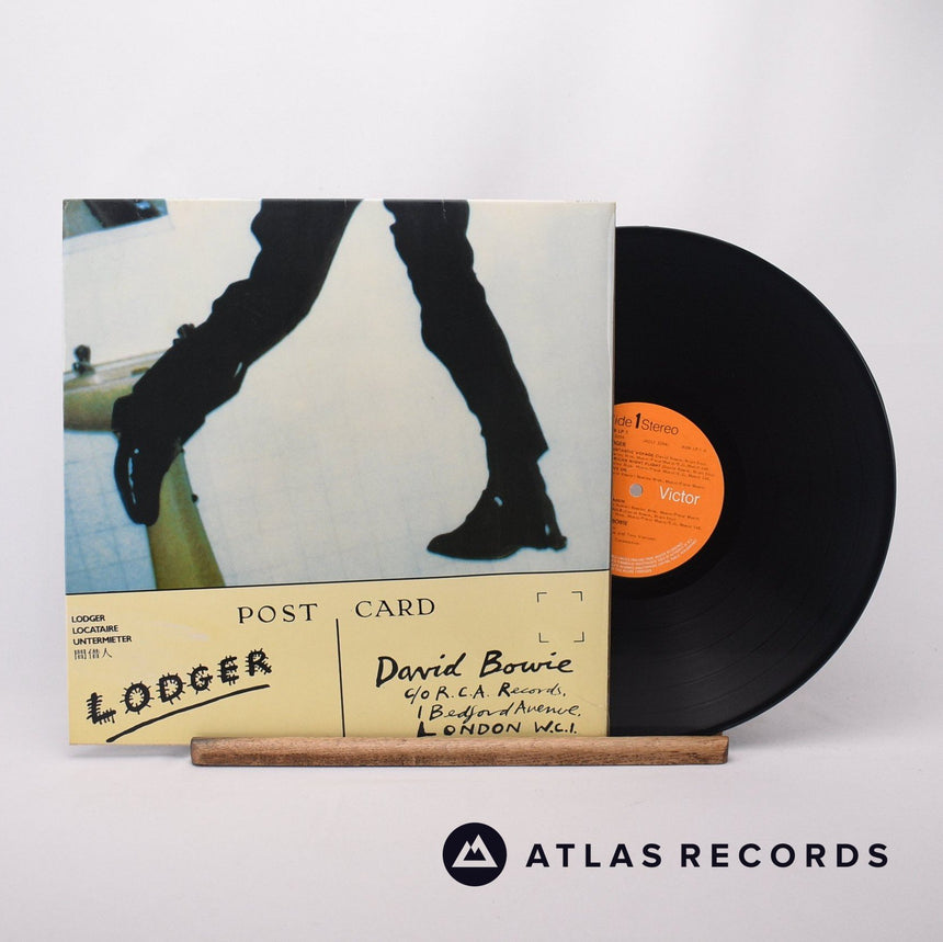 David Bowie Lodger LP Vinyl Record - Front Cover & Record