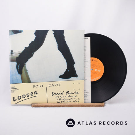 David Bowie Lodger LP Vinyl Record - Front Cover & Record