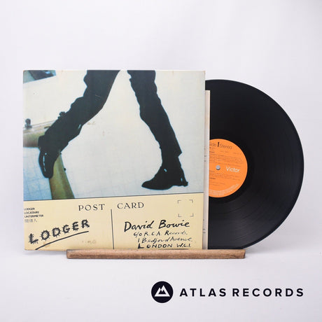 David Bowie Lodger LP Vinyl Record - Front Cover & Record