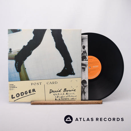 David Bowie Lodger LP Vinyl Record - Front Cover & Record