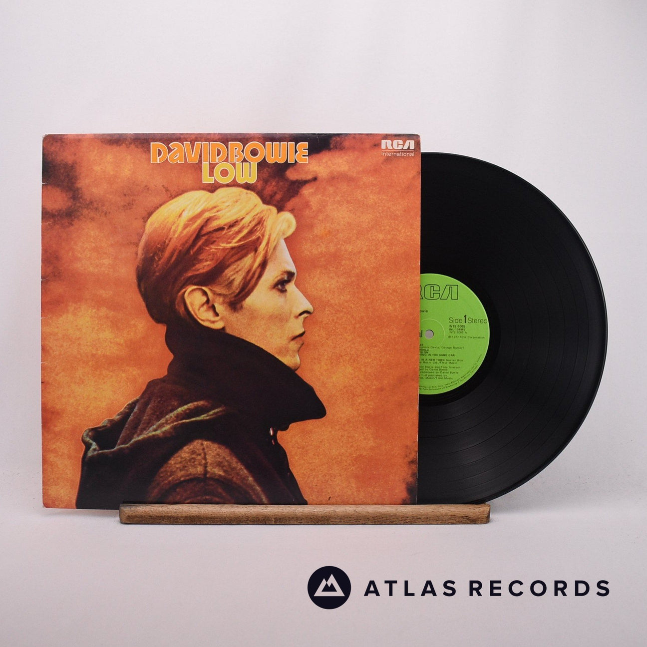 David Bowie Low LP Vinyl Record - Front Cover & Record