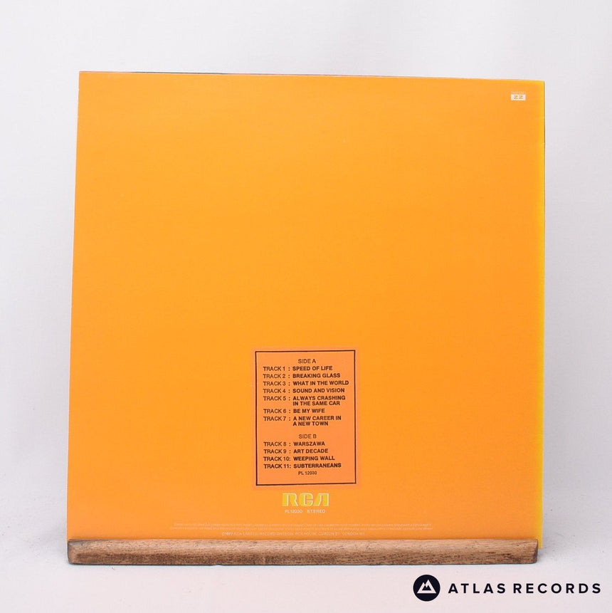 David Bowie - Low - Insert A-2 B-2 LP Vinyl Record - EX/EX