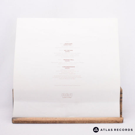 David Bowie - Low - Insert A-2 B-2 LP Vinyl Record - EX/VG+