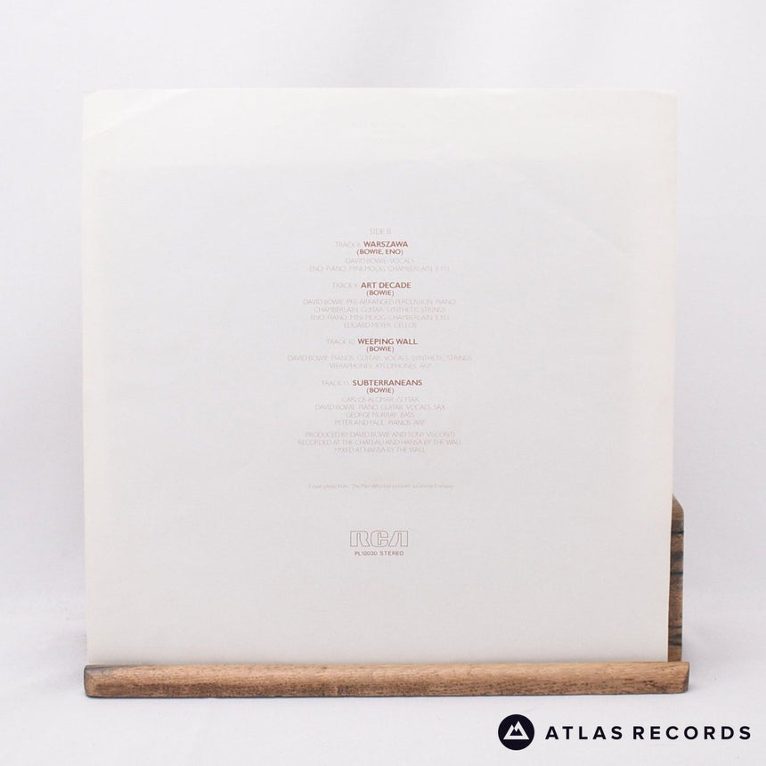 David Bowie - Low - Insert A-1 B-1 LP Vinyl Record - VG+/EX