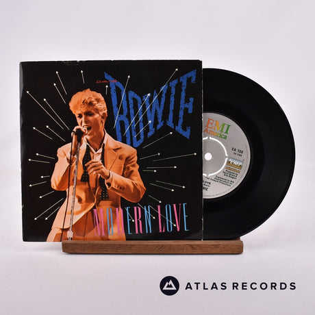 David Bowie Modern Love 7" Vinyl Record - Front Cover & Record