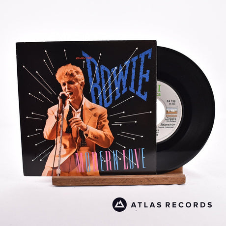 David Bowie Modern Love 7" Vinyl Record - Front Cover & Record