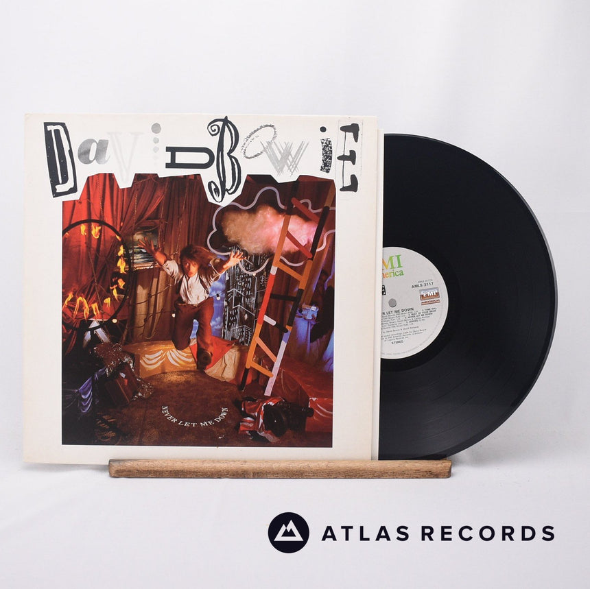 David Bowie - Never Let Me Down - LP Vinyl Record - EX/EX