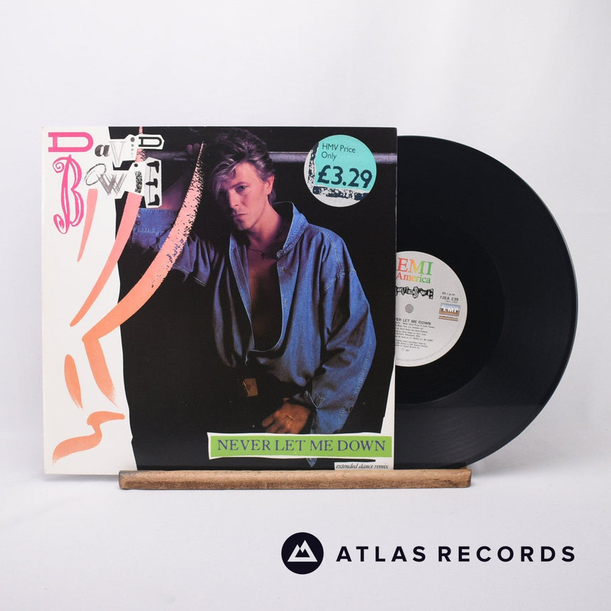 David Bowie - Never Let Me Down - 12" Vinyl Record - EX/EX