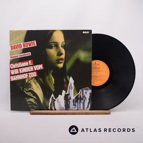 David Bowie Original Soundtrack Zum Film "Christiane F. Wir Kinder Vom Bahnhof Zoo" LP Vinyl Record - Front Cover & Record