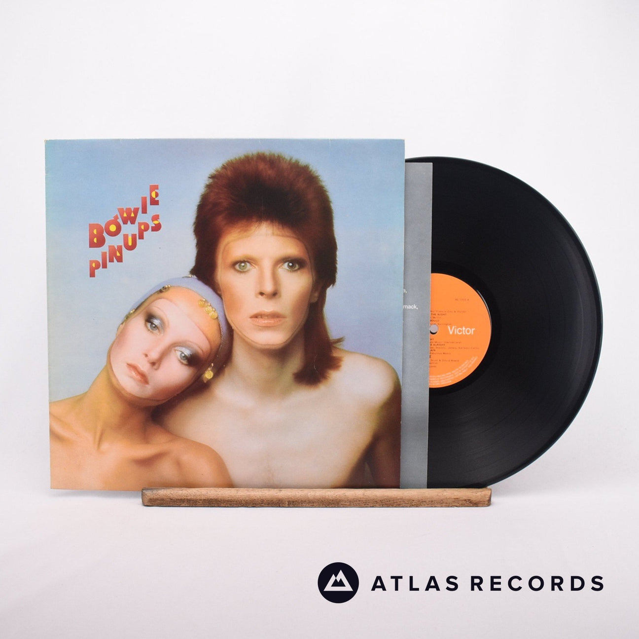 David Bowie Pinups LP Vinyl Record - Front Cover & Record