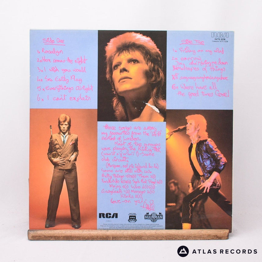 David Bowie - Pinups - Reissue LP Vinyl Record - EX/VG+