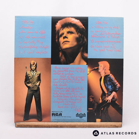 David Bowie - Pinups - Insert A-3E B-3E LP Vinyl Record - VG+/EX