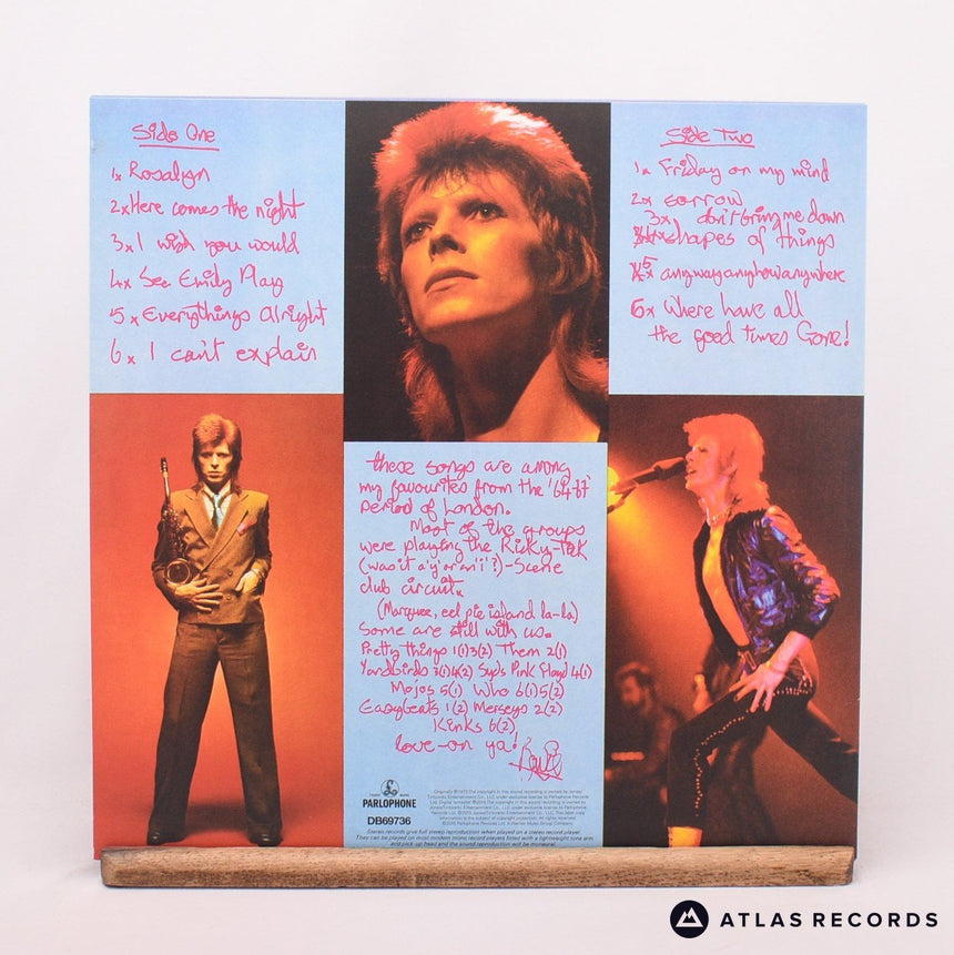 David Bowie - Pinups - 180G Insert Reissue Remastered LP Vinyl Record - NM/NM
