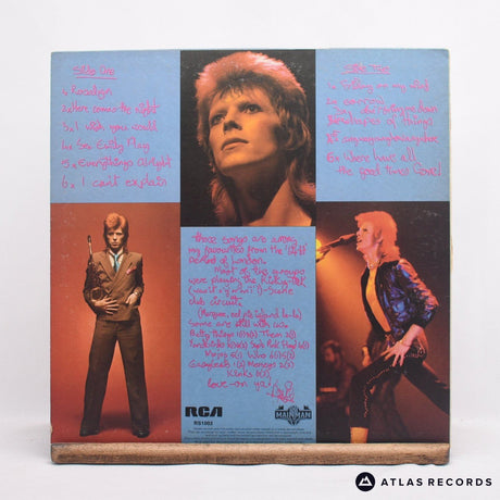David Bowie - Pinups - Insert A-2E B-2E LP Vinyl Record - VG+/EX