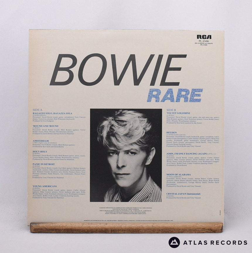 David Bowie - Rare - A-1 B-1 LP Vinyl Record - EX/EX