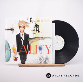 David Bowie Reality LP Vinyl Record - Front Cover & Record