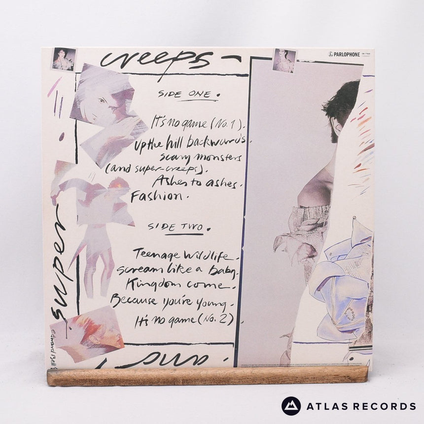 David Bowie - Scary Monsters - 180G Lyric Sheet LP Vinyl Record - NM/EX