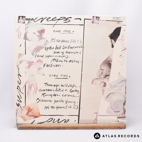 David Bowie - Scary Monsters - Teldec Press LP Vinyl Record - EX/EX