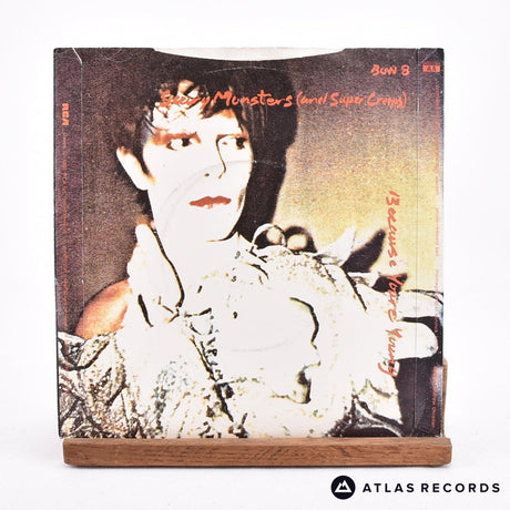 David Bowie - Scary Monsters - 7" Vinyl Record - VG+/VG+