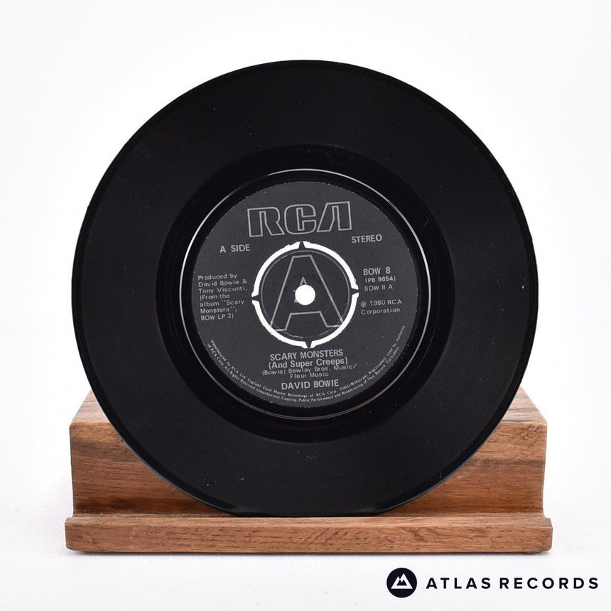 David Bowie - Scary Monsters - Promo 7" Vinyl Record - VG+/EX