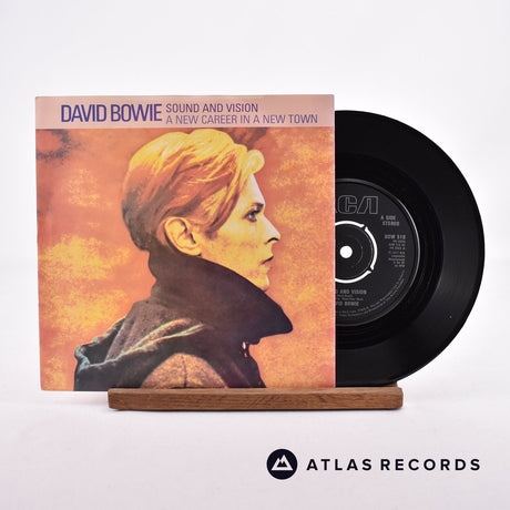 David Bowie Sound And Vision 7" Vinyl Record - Front Cover & Record