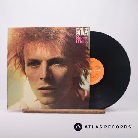 David Bowie Space Oddity LP Vinyl Record - Front Cover & Record