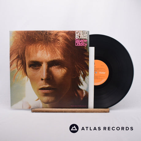 David Bowie Space Oddity LP Vinyl Record - Front Cover & Record